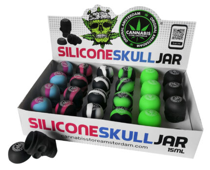 Silicone Skull Jar 15 ml