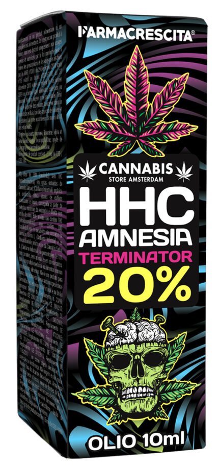 Aceite CBD 20% HHC Amnesia Teminator 10 ml 2000 mg CBD