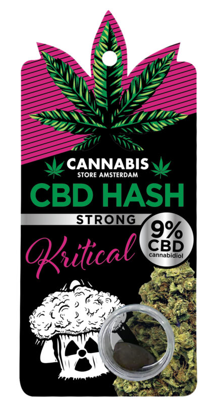 CBD HASH KRITIKAL 9% 1 g